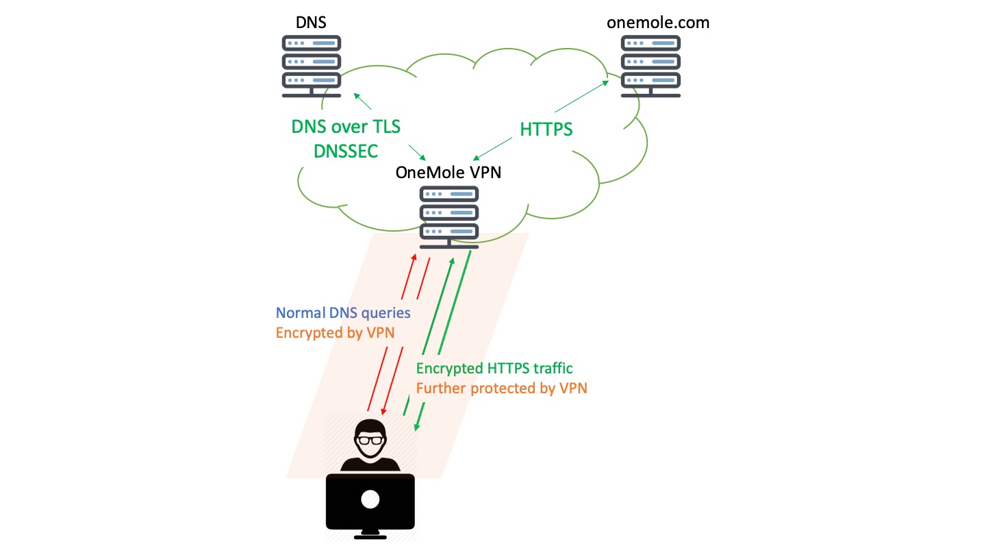 Dns over proxy